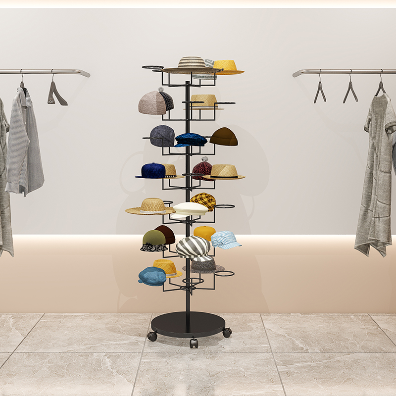 Baby Clothing Layers - #Hat display rackFloor-to-ceiling women's clothing children's