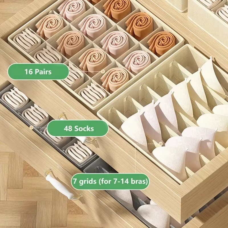 1-2Pcs Non-woven Fabric Underw - Baby Clothes Organiser recension och pris