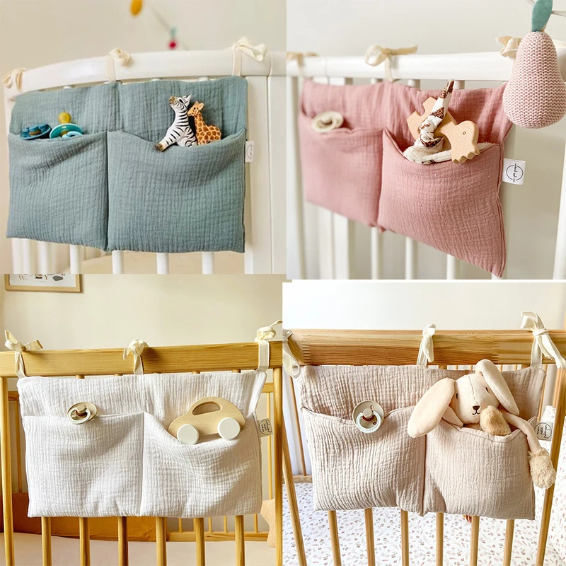 Baby Crib Organizer Cot Caddy  - Baby Clothing For Bed recension och pris
