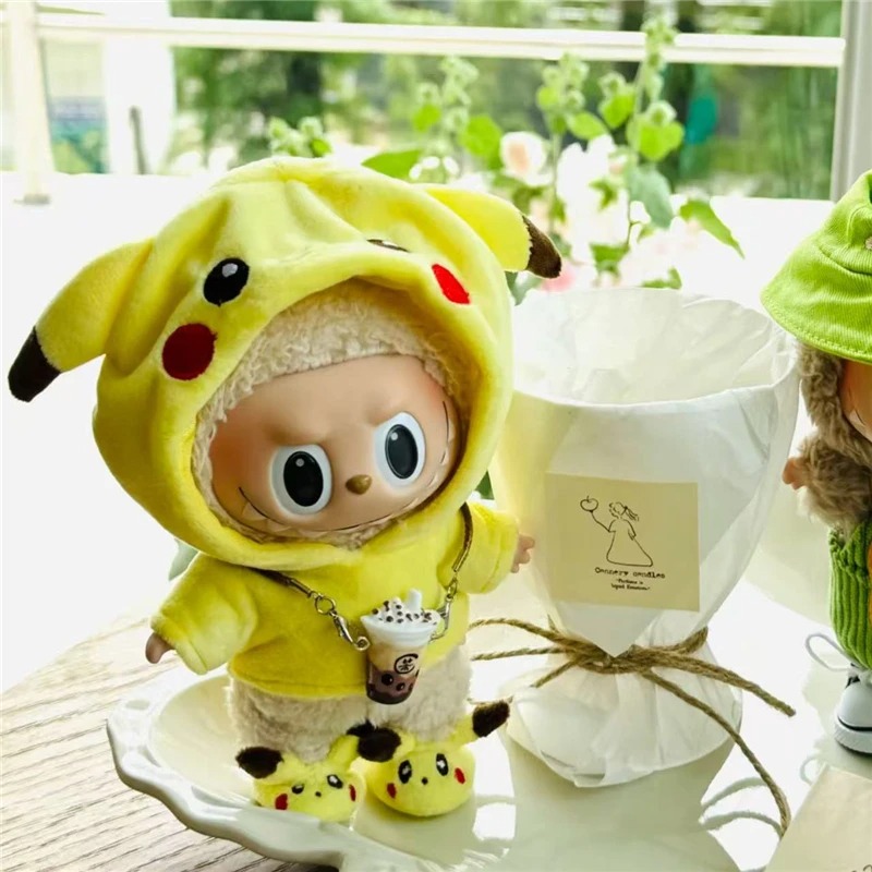 15 17cm For Labubu Doll Cartoo - Baby Clothing 1 Year Old recension och pris