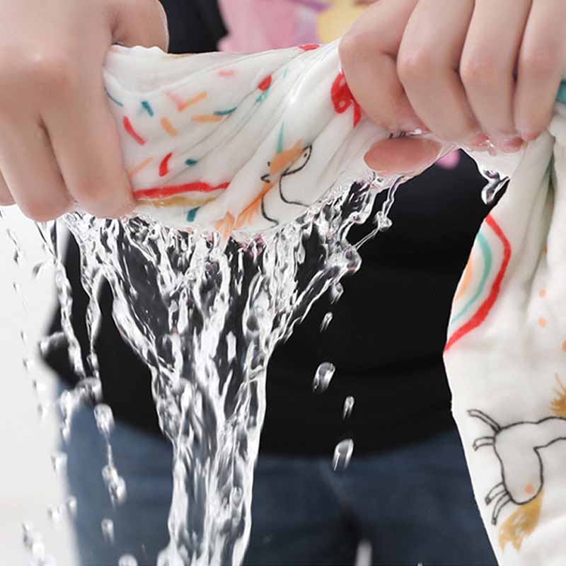 4-Layer Gauze Infant Washcloth - Baby Clothing Fabric recension och pris