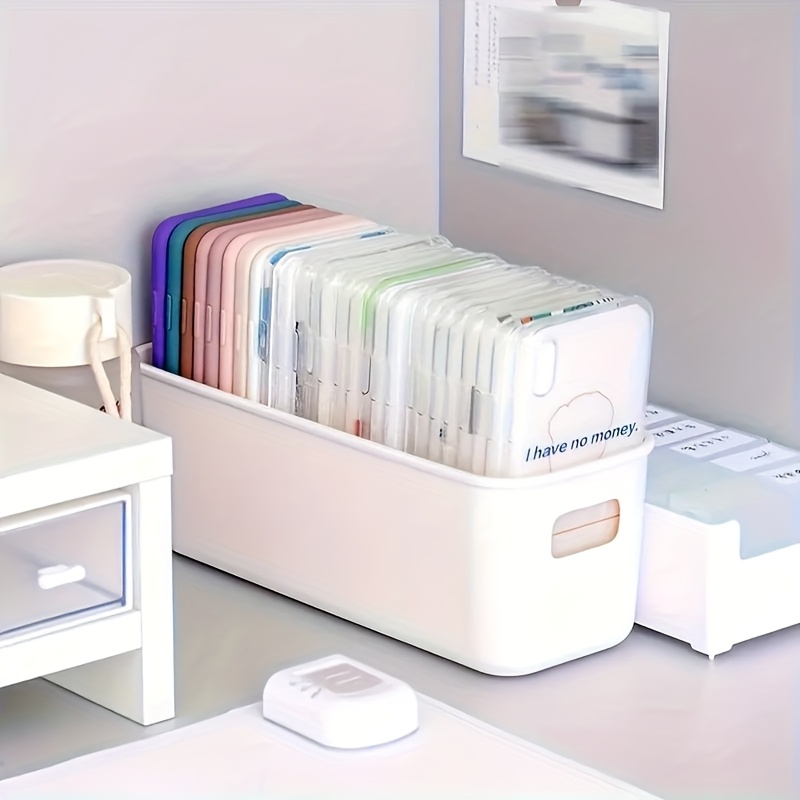 4pcs White Plastic Storage Box - Baby Clothes Organiser recension och pris