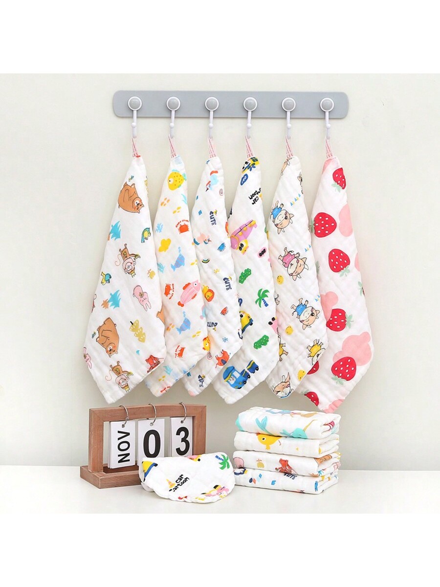 1/5pcs Baby Towels Random Colo - Baby Clothing Wash recension och pris
