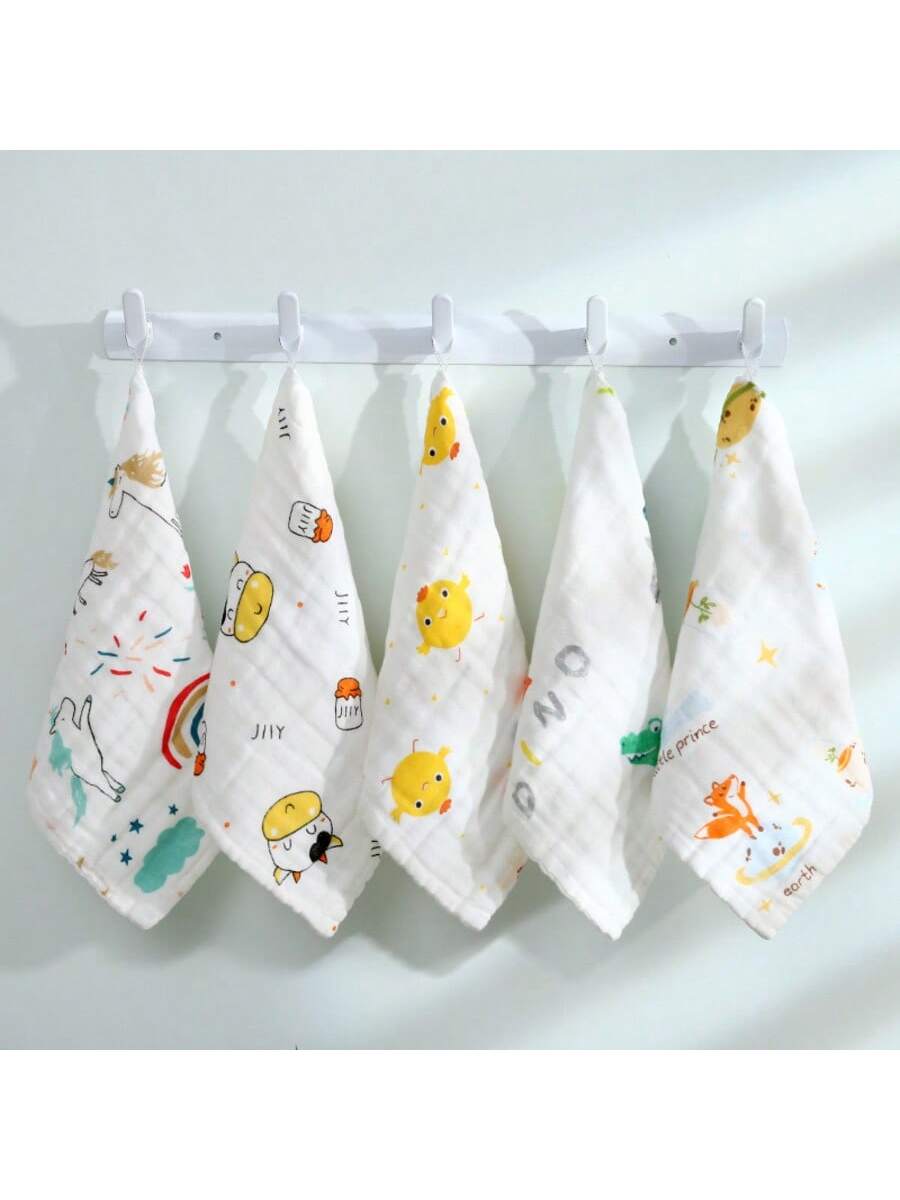 1/5pcs Baby Towels Random Colo - Baby Clothing Wash recension och pris