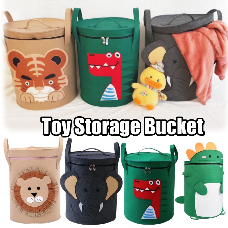 Cartoon Animal Storage Baskets - Baby Clothes Organiser recension och pris