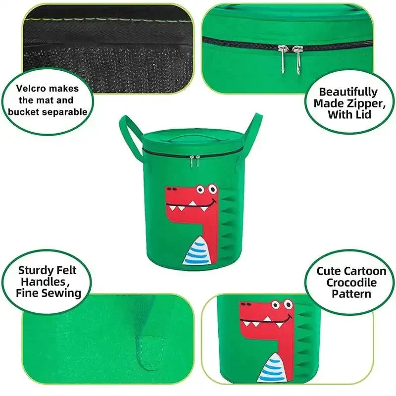 Cartoon Animal Storage Baskets - Baby Clothes Organiser recension och pris