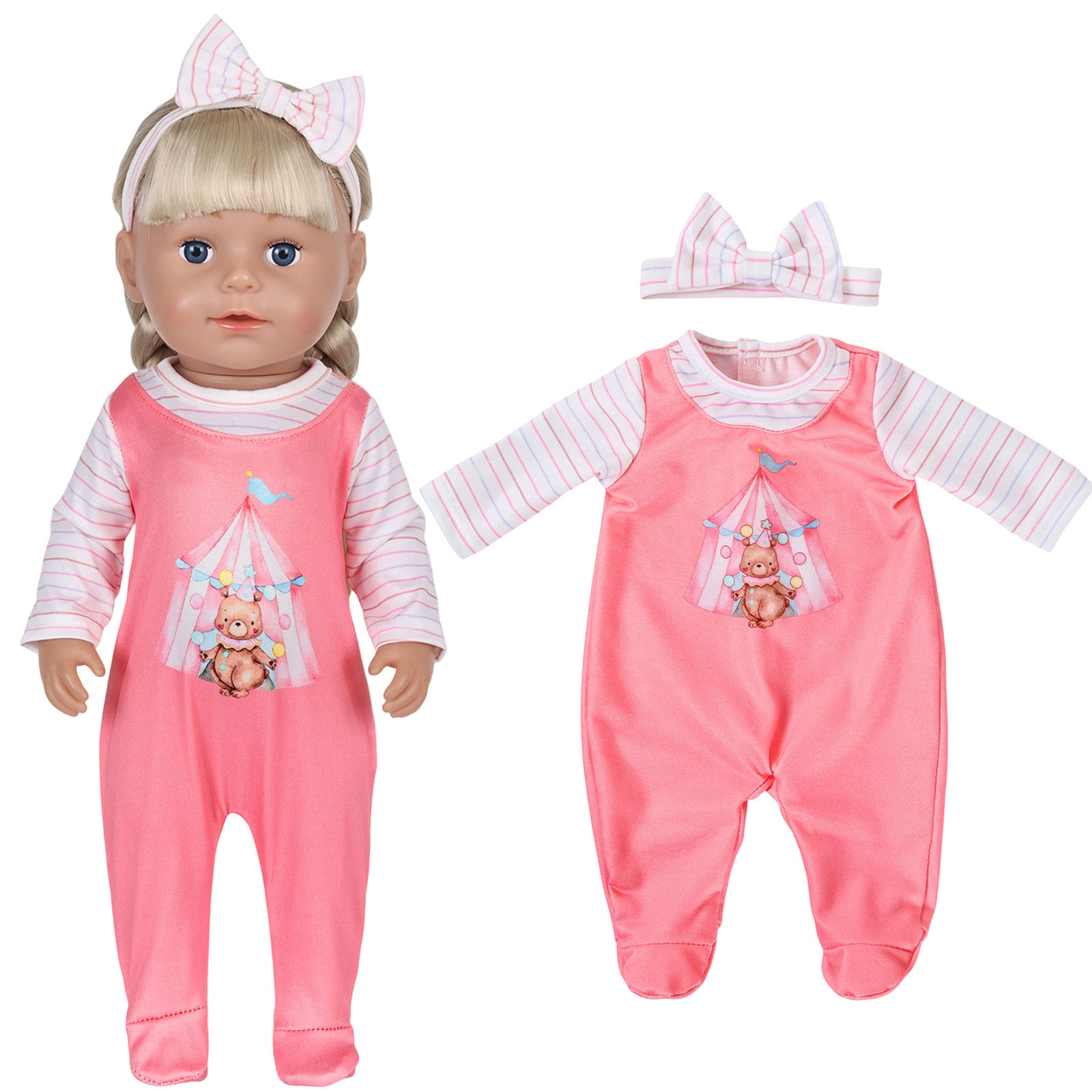 Doll Clothes for 16-18inch 40- - Baby Clothing 1 Year Old recension och pris