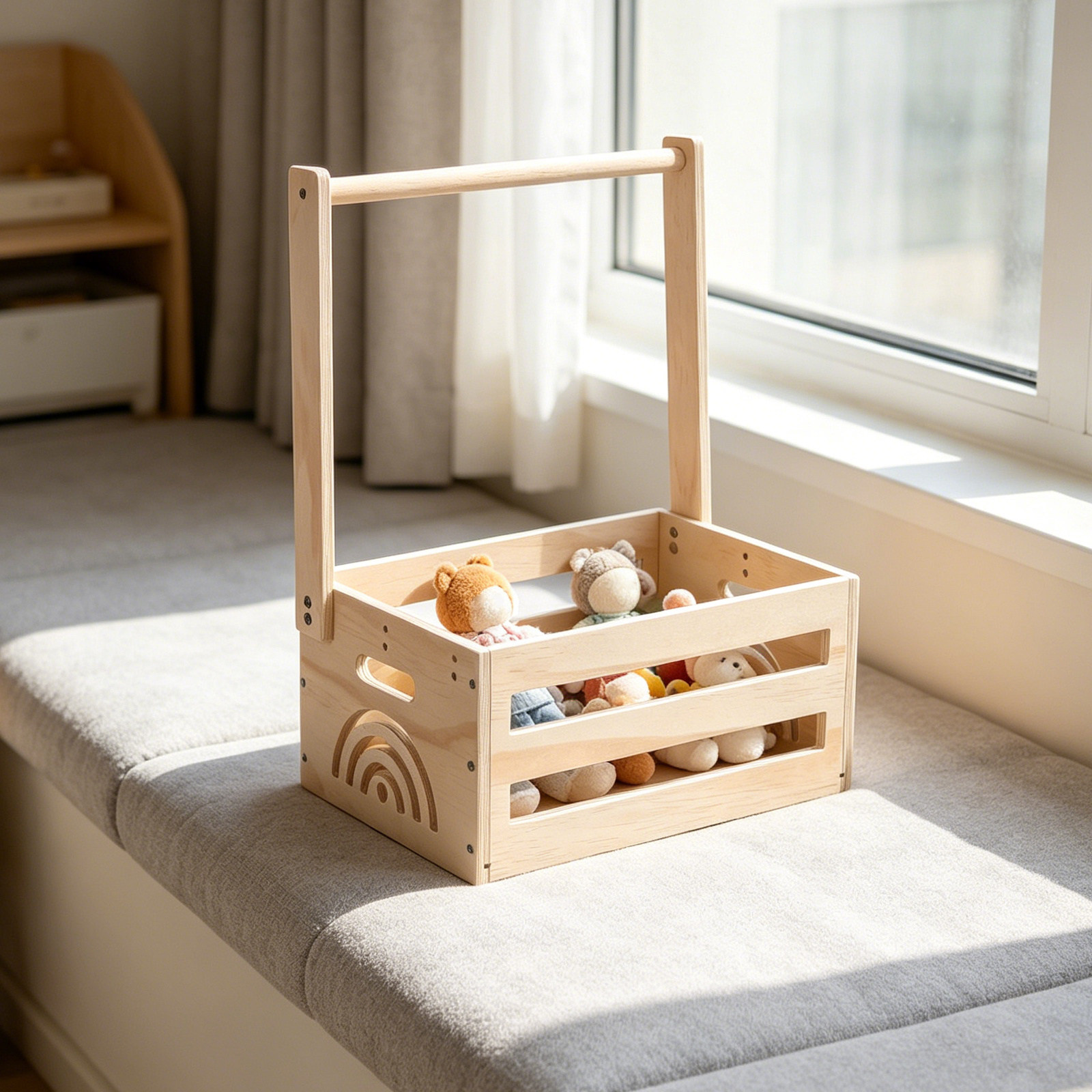 Wooden Baby Clothes Storage Ha - Baby Clothing Rack For Baby Shower recension och pris