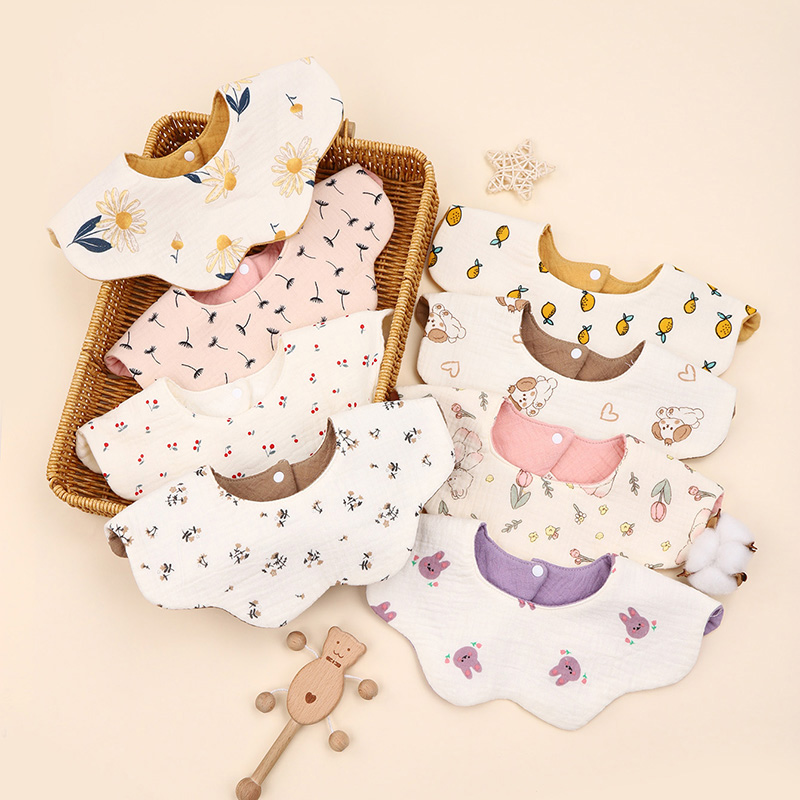 1pcs Cotton Printed Six-layer  - Baby Clothing Fabric recension och pris