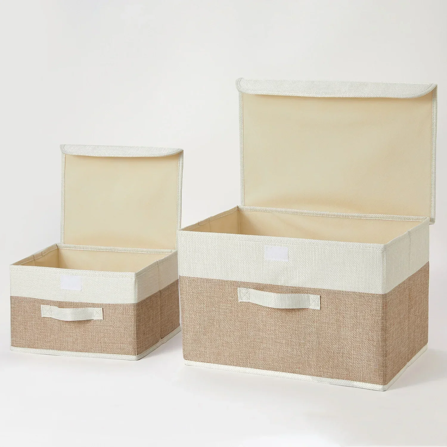 Large-capacity Linen Fabric St - Baby Clothes Organiser recension och pris