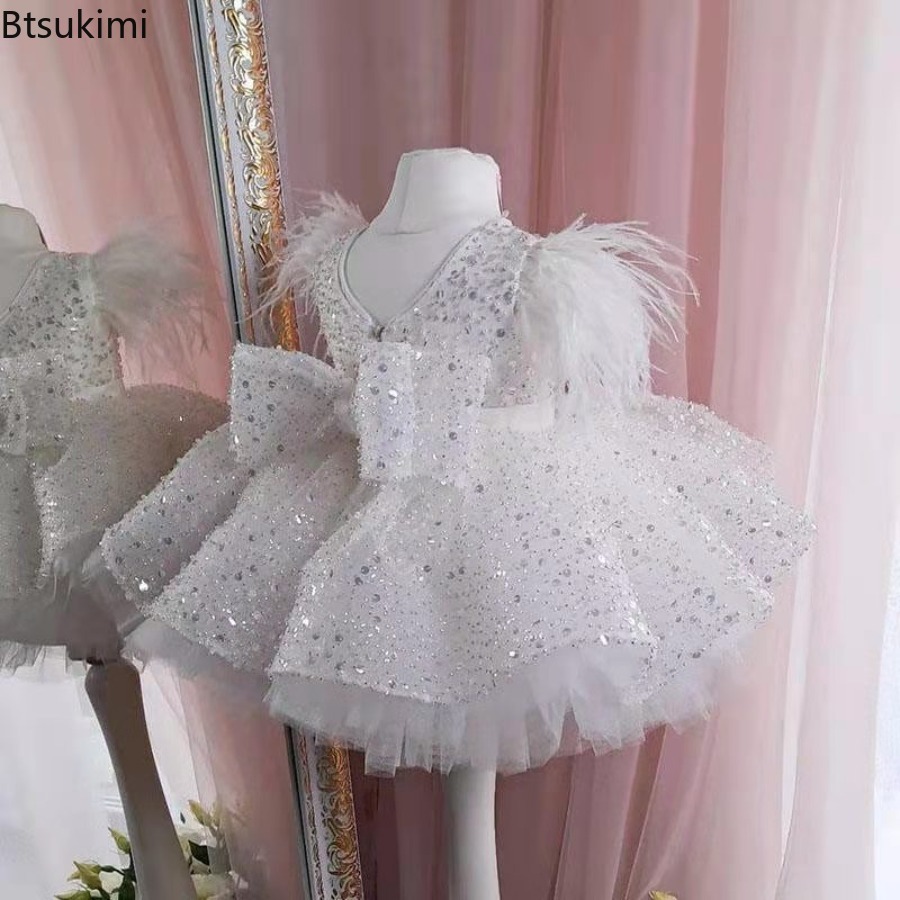 2026 Baby Girls' Dresses Child - Baby Clothing 1 Year Old recension och pris