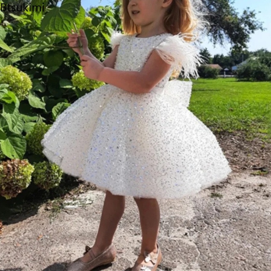 2026 Baby Girls' Dresses Child - Baby Clothing 1 Year Old recension och pris