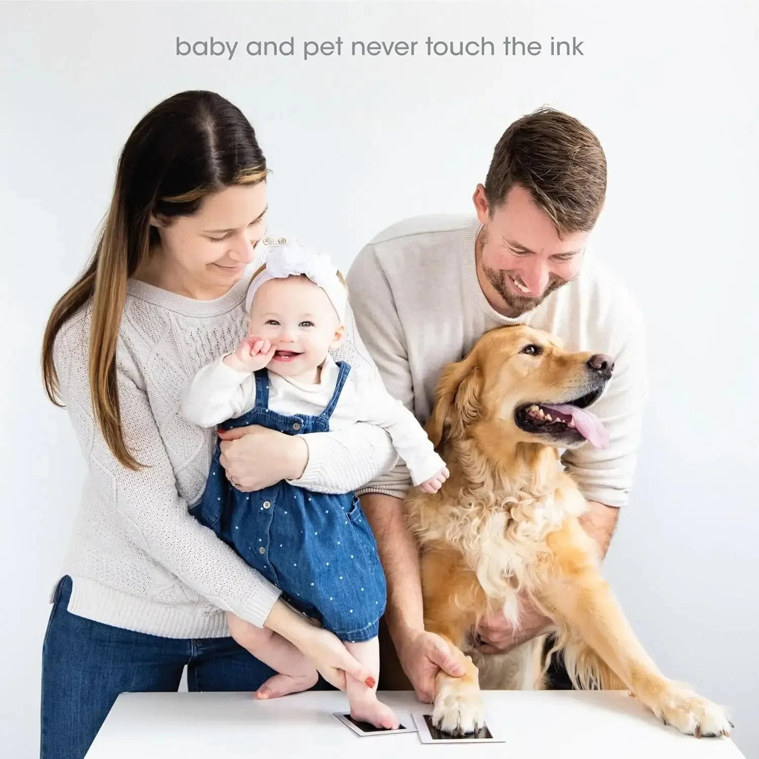 Cat Dog Paw Print Ink Kit Pad  - Baby Clothing Wash recension och pris