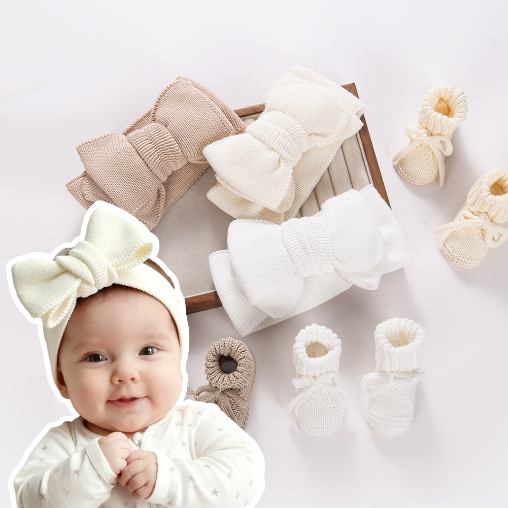 2Pcs/Set Ins Thick Knitted Lar - Toddler Sock Set recension och pris