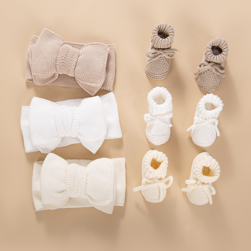 2Pcs/Set Ins Thick Knitted Lar - Toddler Sock Set recension och pris