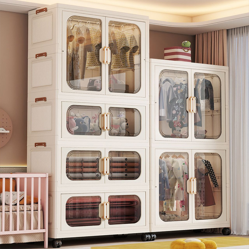 No-Install Foldable Baby Wardr - Baby Clothes Organiser recension och pris