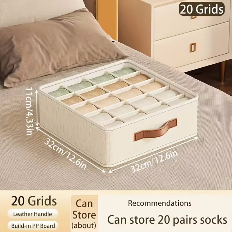 1-5PCS Fabric Drawer Organizer - Baby Clothes Organiser recension och pris