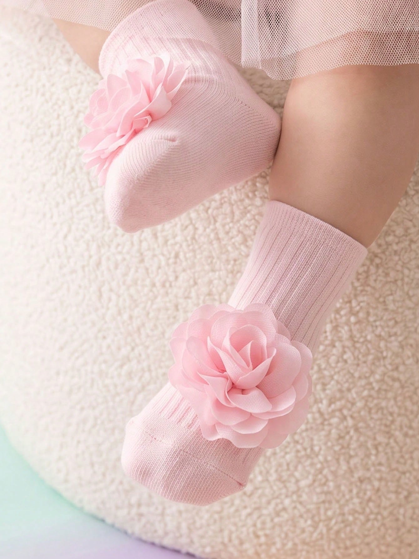 3Pairs 3‑24M Kids Floral Mid C - Toddler Sock Set recension och pris