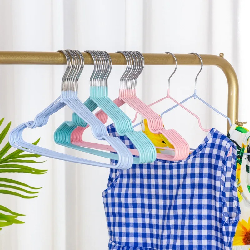10PCS Packs Of Metal Baby Hang - Baby Clothes Organiser recension och pris
