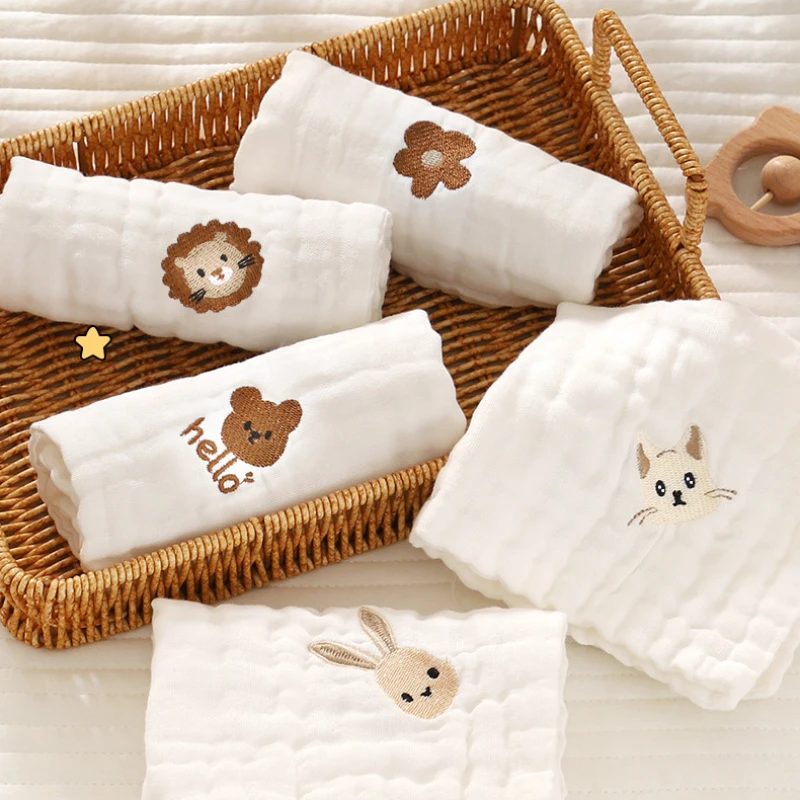 6 Layer Cotton Embroidery Baby - Baby Clothing Wash recension och pris