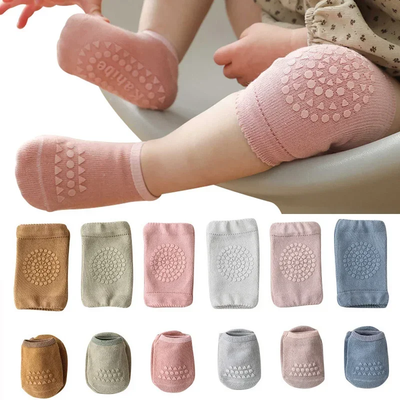 1 Set Baby Socks & Kneepads Se - Toddler Sock Set recension och pris