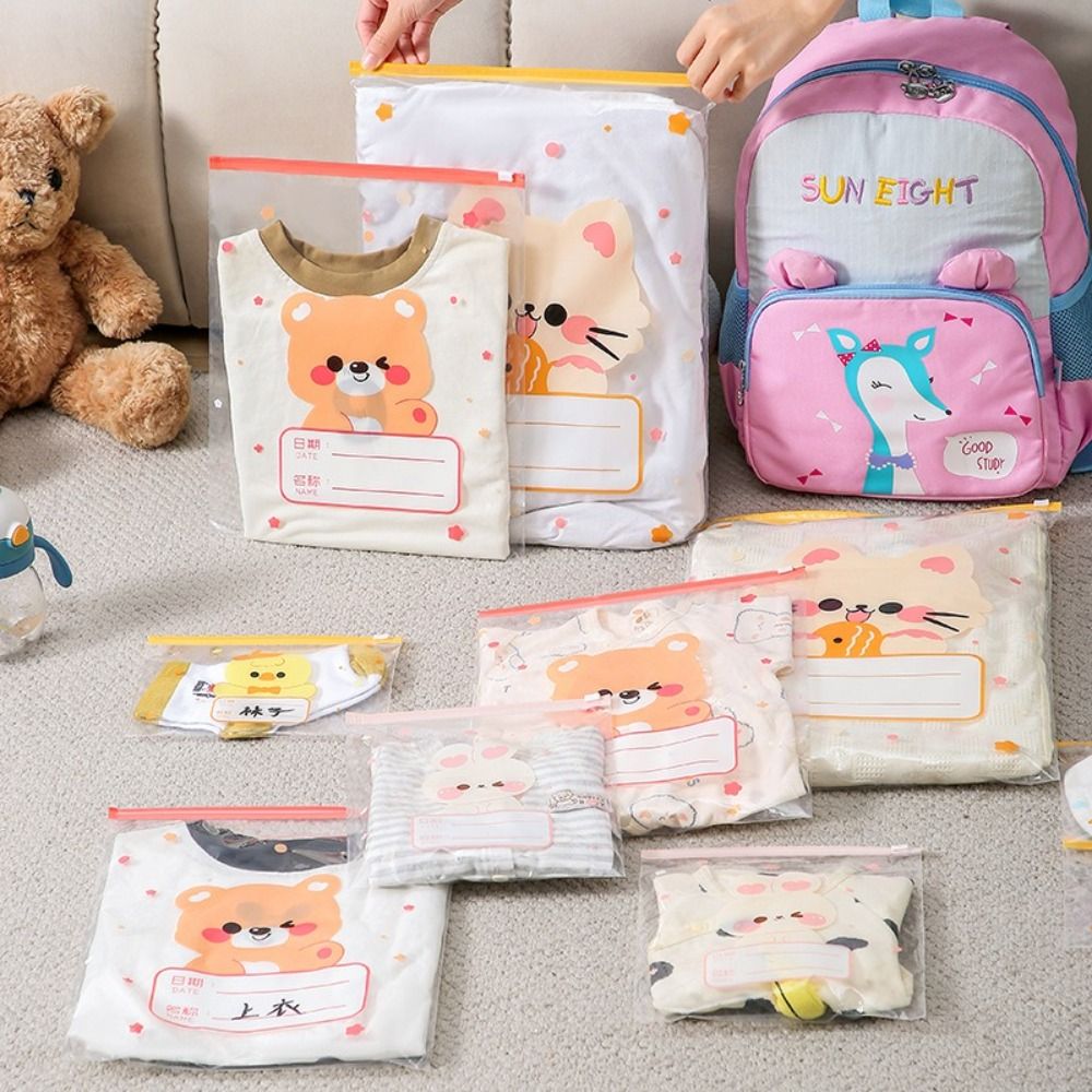 10PCS Multi-size Storage Bag P - Baby Clothes Organiser recension och pris