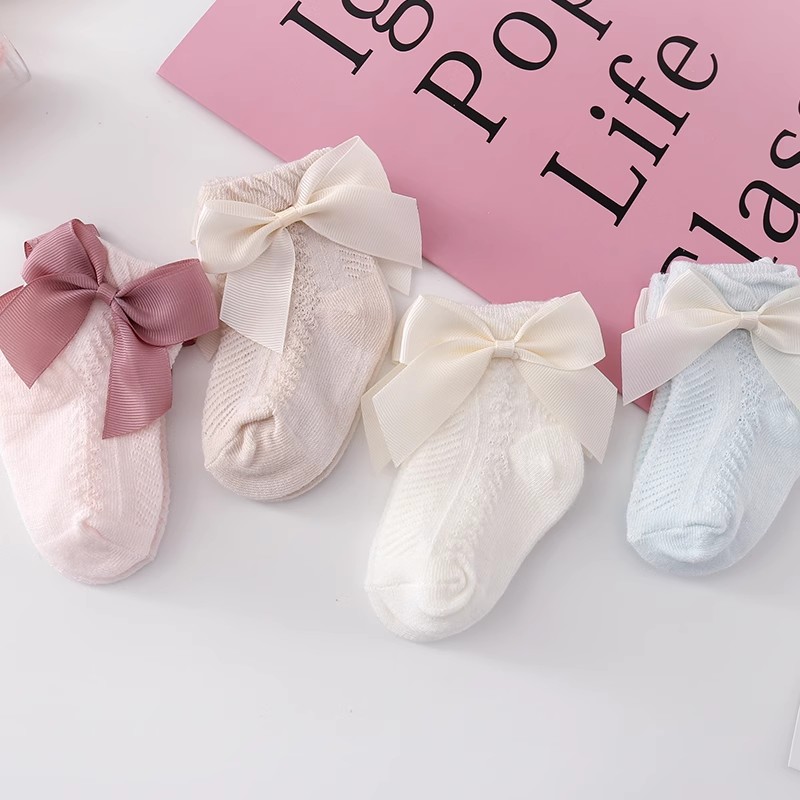 3Pairs/Lot Summer Baby Mesh So - Toddler Sock Set recension och pris