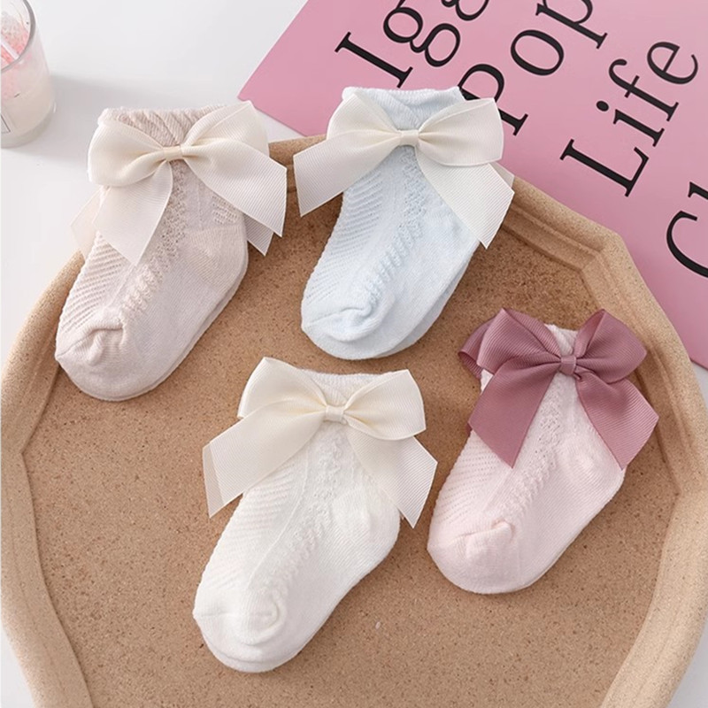 3Pairs/Lot Summer Baby Mesh So - Toddler Sock Set recension och pris