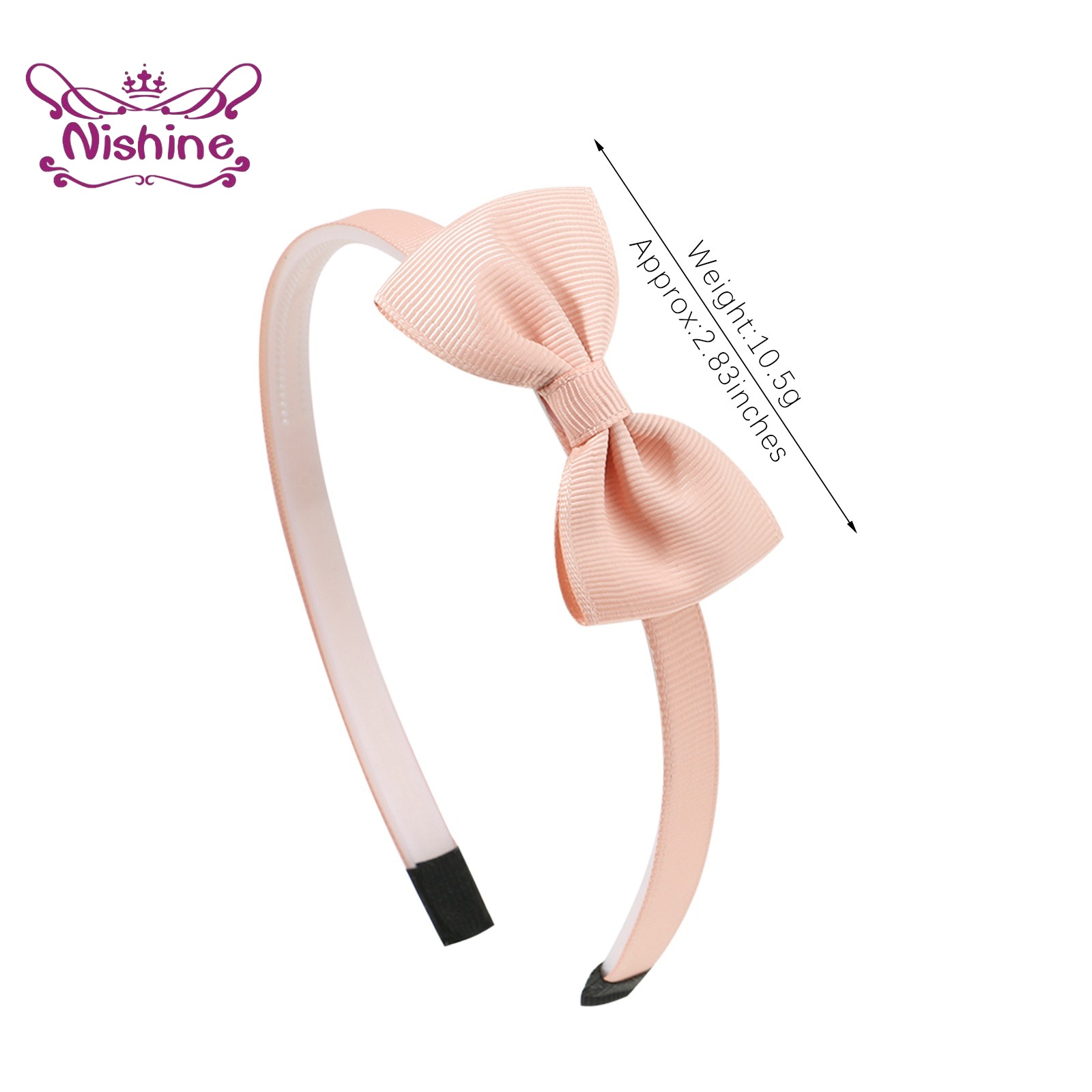 1PCS Ribbon Bow Knot Headband  - Baby Clothing 1 Year Old recension och pris