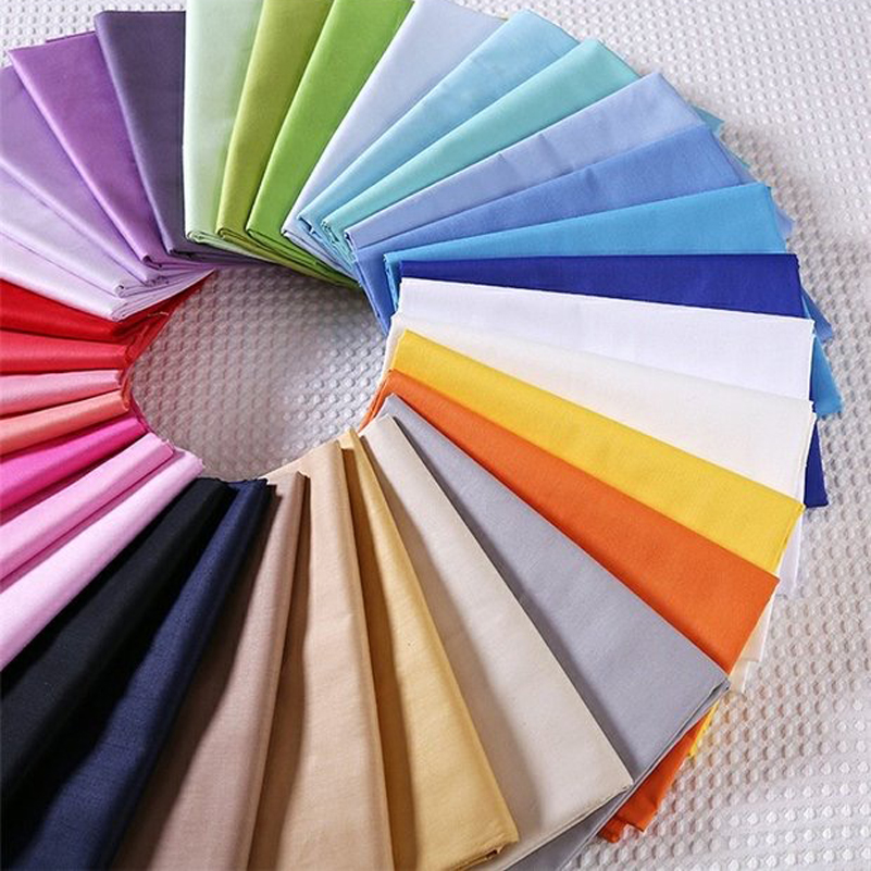 Twill Cotton Fabric Solid Colo - Baby Clothing For Bed recension och pris
