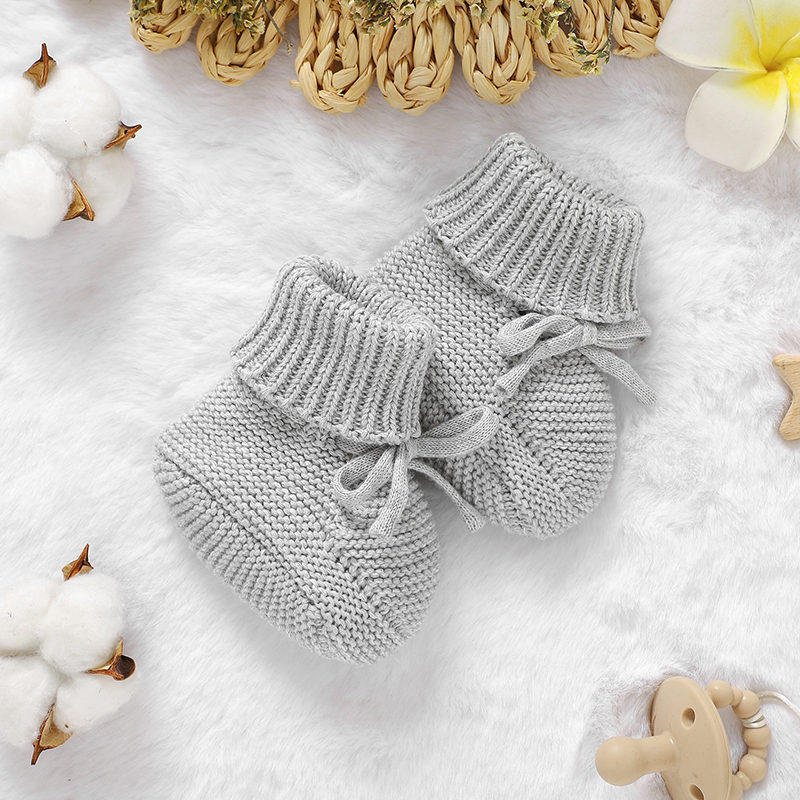Infant Baby Shoes Knit Cotton  - Baby Clothing For Bed recension och pris