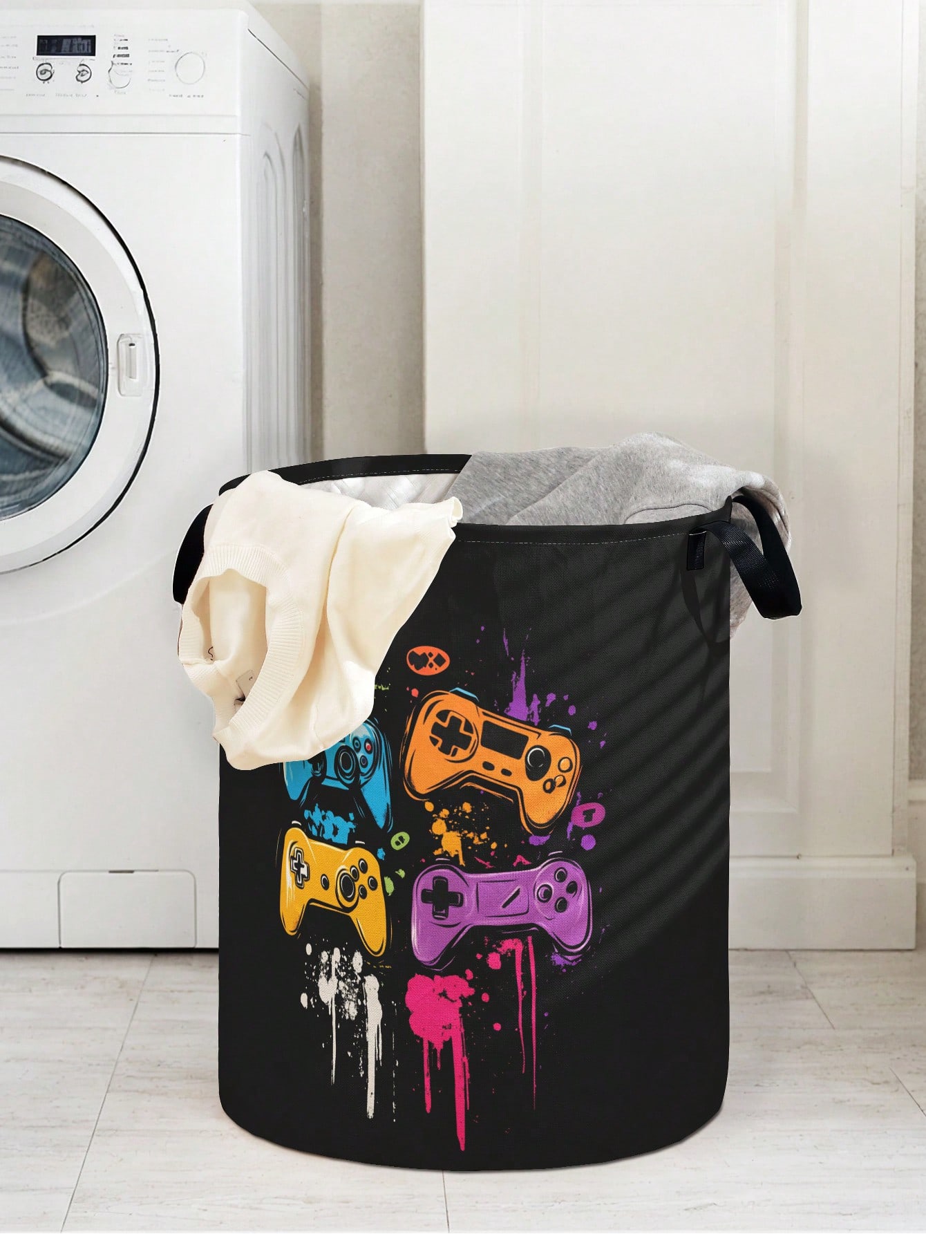 Game machine, laundry basket,  - Baby Clothes Organiser recension och pris