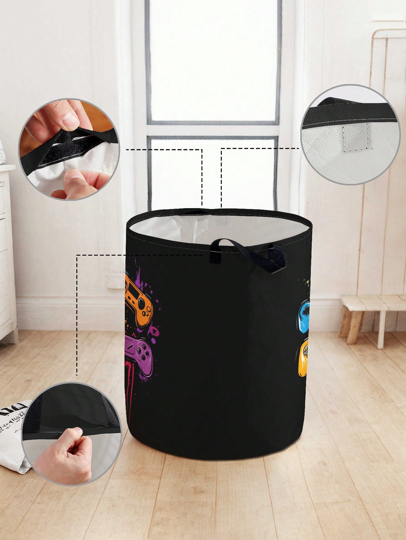 Game machine, laundry basket,  - Baby Clothes Organiser recension och pris