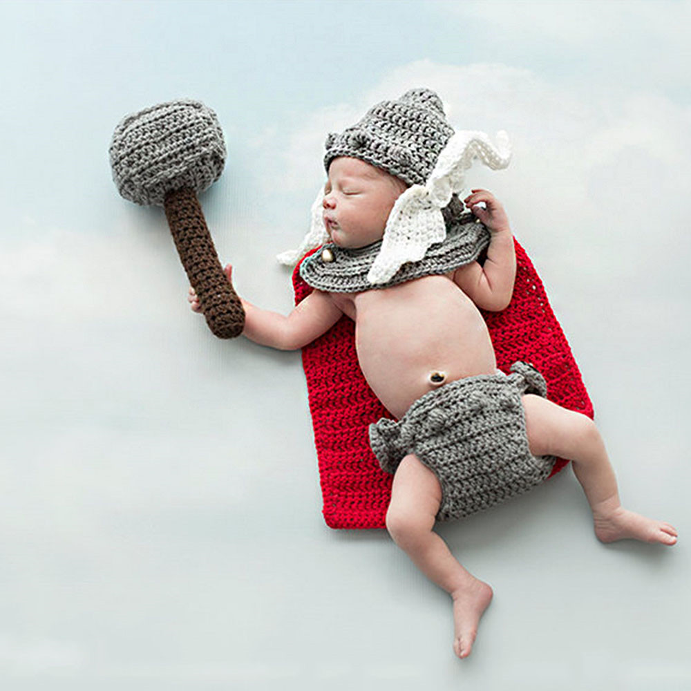Newborn Photography Props Thor - Baby Clothing 1 Year Old recension och pris